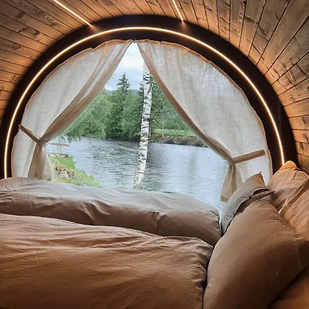 Dreamy Barrel Luxury tent Uvdal