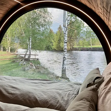 Dreamy Barrel Luxury tent Uvdal